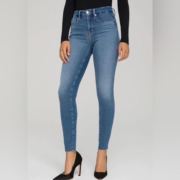GOOD AMERICAN Good Legs Skinny Jeans in Blue 655 - Picture 2 of 7